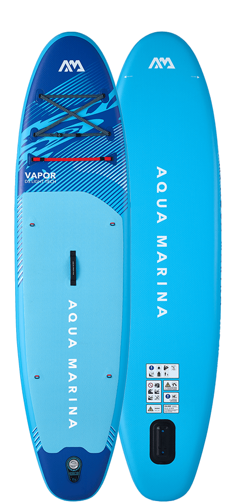 Vapor (Aqua Splash) All-Around iSUP (3.15m/15cm) With Aluminum SPORTS III Paddle And Safety Leash - Aloha Swim Wellness