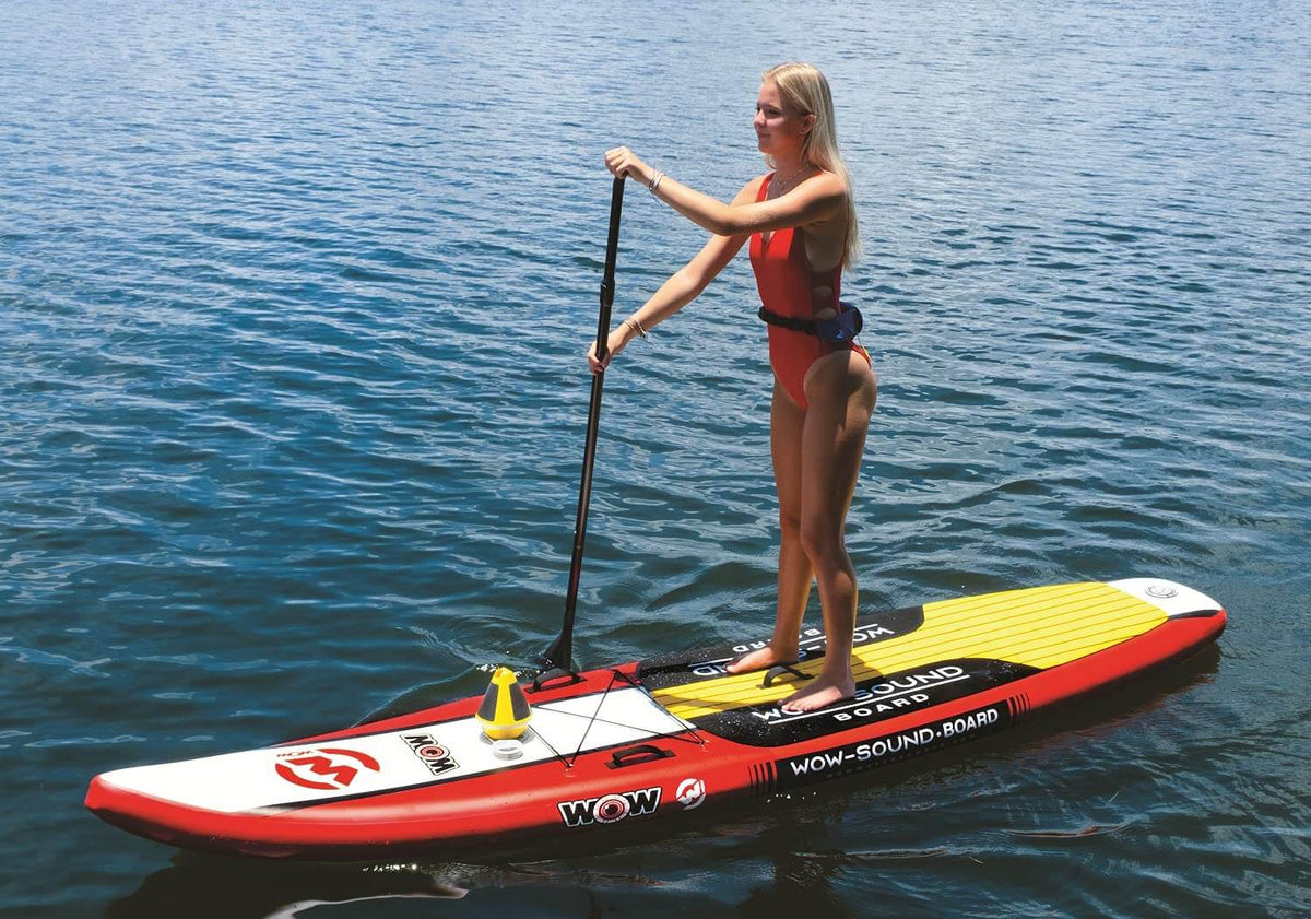 WOW Soundboard Inflatable Paddle Board & Speaker - Aloha Swim Wellness