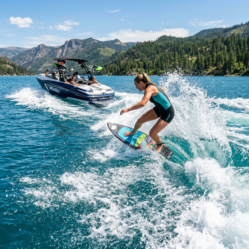 Wake Surfing