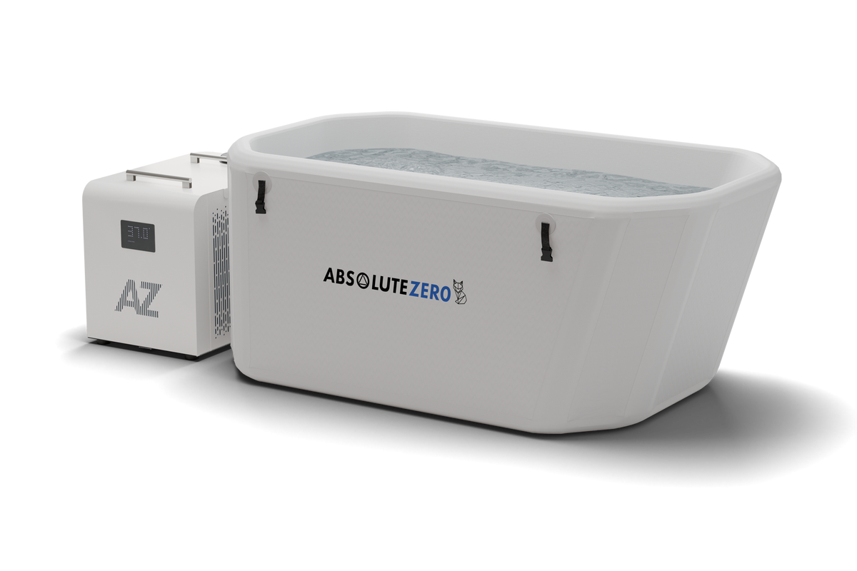 AZ-Inflate Cold Plunge Bundle – Inflatable Drop-Stitch Tub with 0.8 HP Chiller
