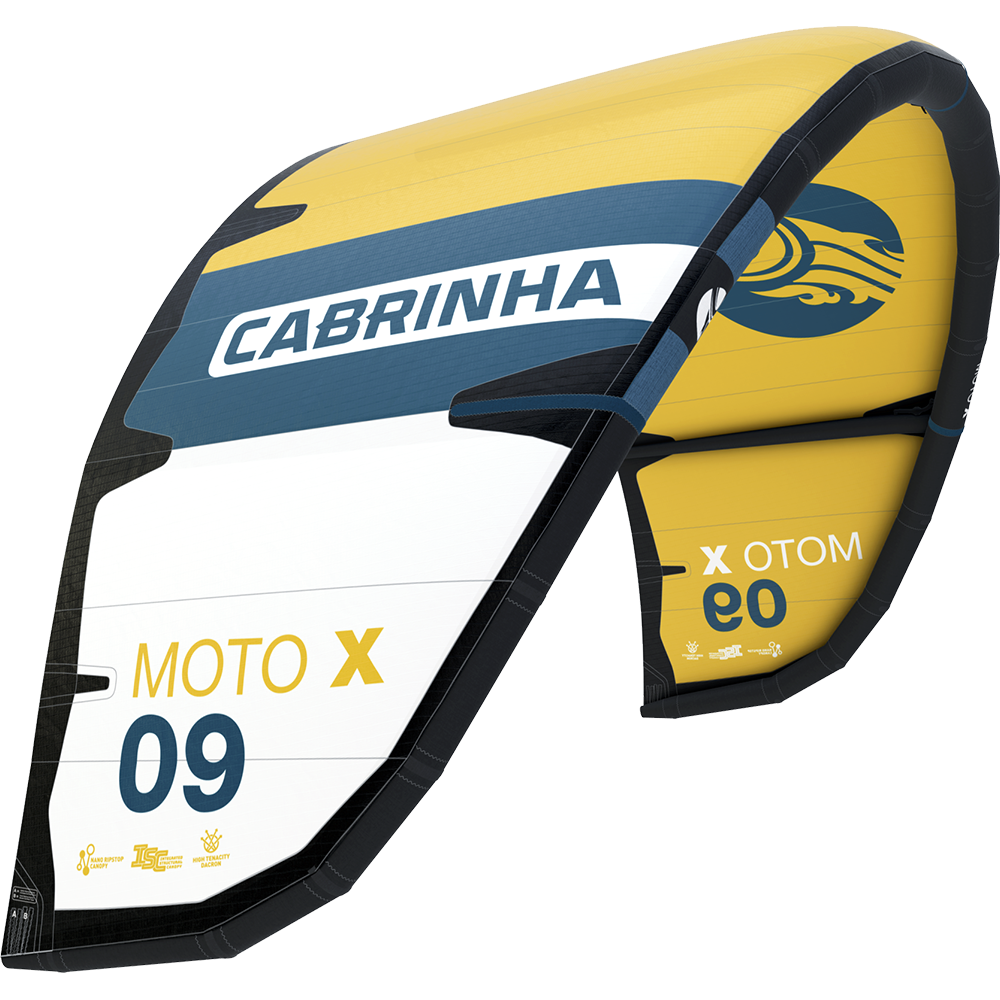 Cabrinha Moto All-Around Kite – Lightweight 3-Strut Hybrid Kite for Freeride, Surf, Freestyle & Foiling