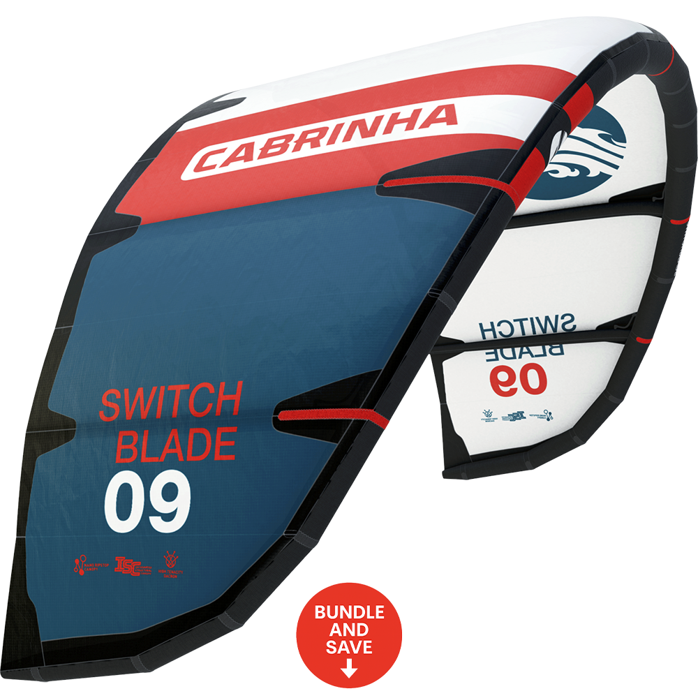 Cabrinha Moto All-Around Kite – Lightweight 3-Strut Hybrid Kite for Freeride, Surf, Freestyle & Foiling
