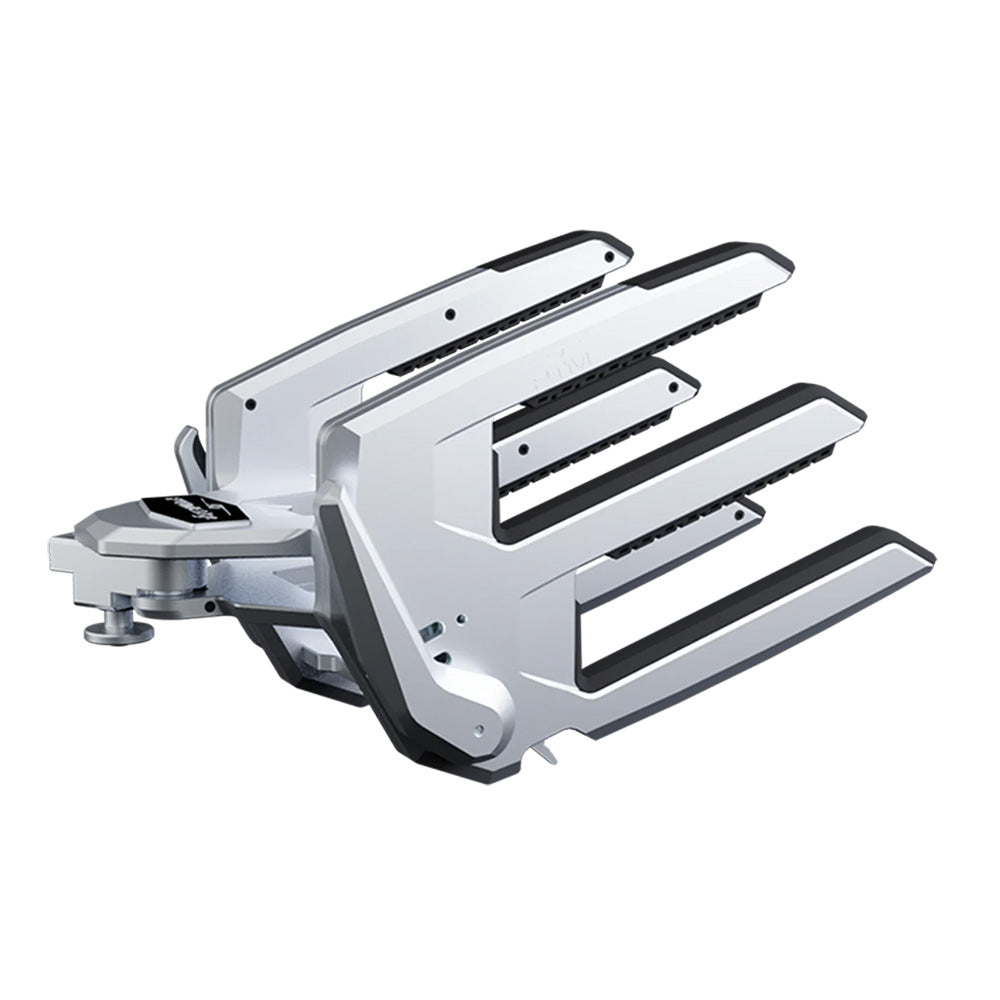 ClampForce 3.0 Wakeboard Rack Pair – Silver Billet Aluminum Clamping Racks for Surfboards & Wakeboards