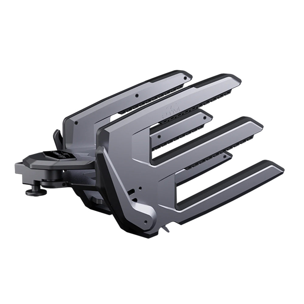 ClampForce 3.0 Wakeboard Rack Pair – Grey Billet Aluminum Racks for Surfboards & Wakeboards