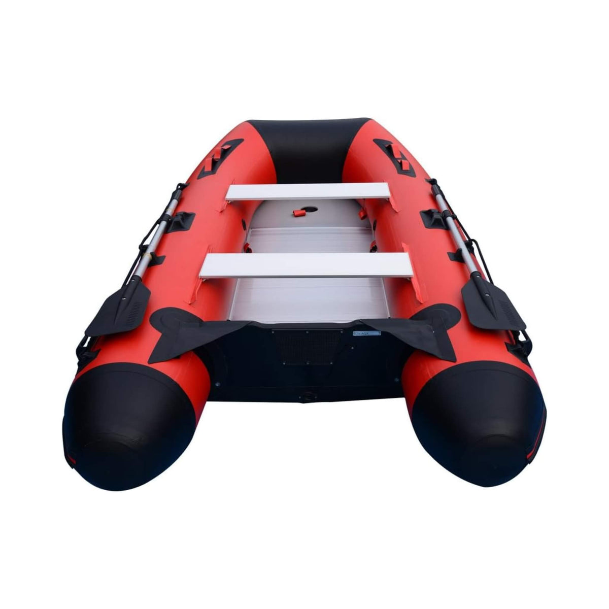 10FT Inflatable 4-Person Rafting Fishing Dinghy Tender Pontoon Boat (SAK20749) - Aloha Swim Wellness