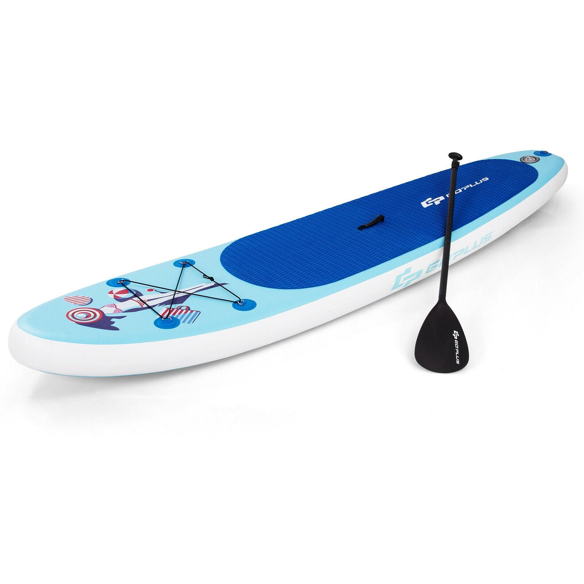 10-Foot Inflatable Stand Up Paddle Board for Adults