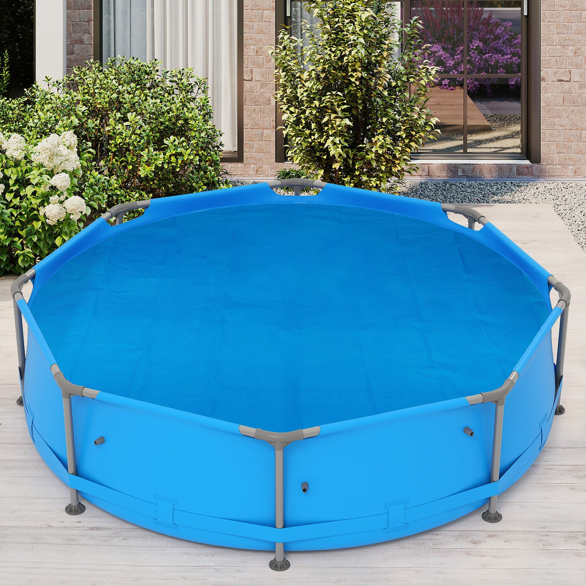 Solar Pool Cover – Bubble Thermal Blanket for Above-Ground & In-Ground Pools