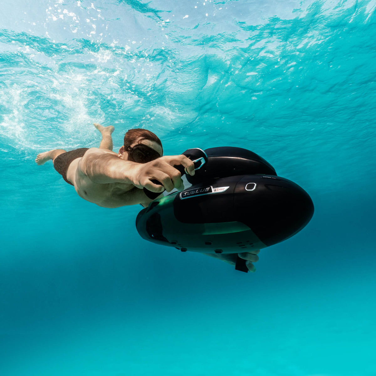 SUBLUE VAPOR Pro Underwater Scooter – 7.46 MPH Pump-Jet Performance with Dual Batteries