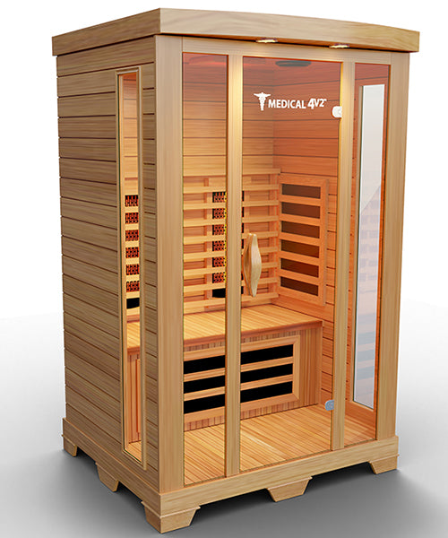 Medical 4 Full-Spectrum Infrared Sauna – 2-Person Home Sauna, 1700W