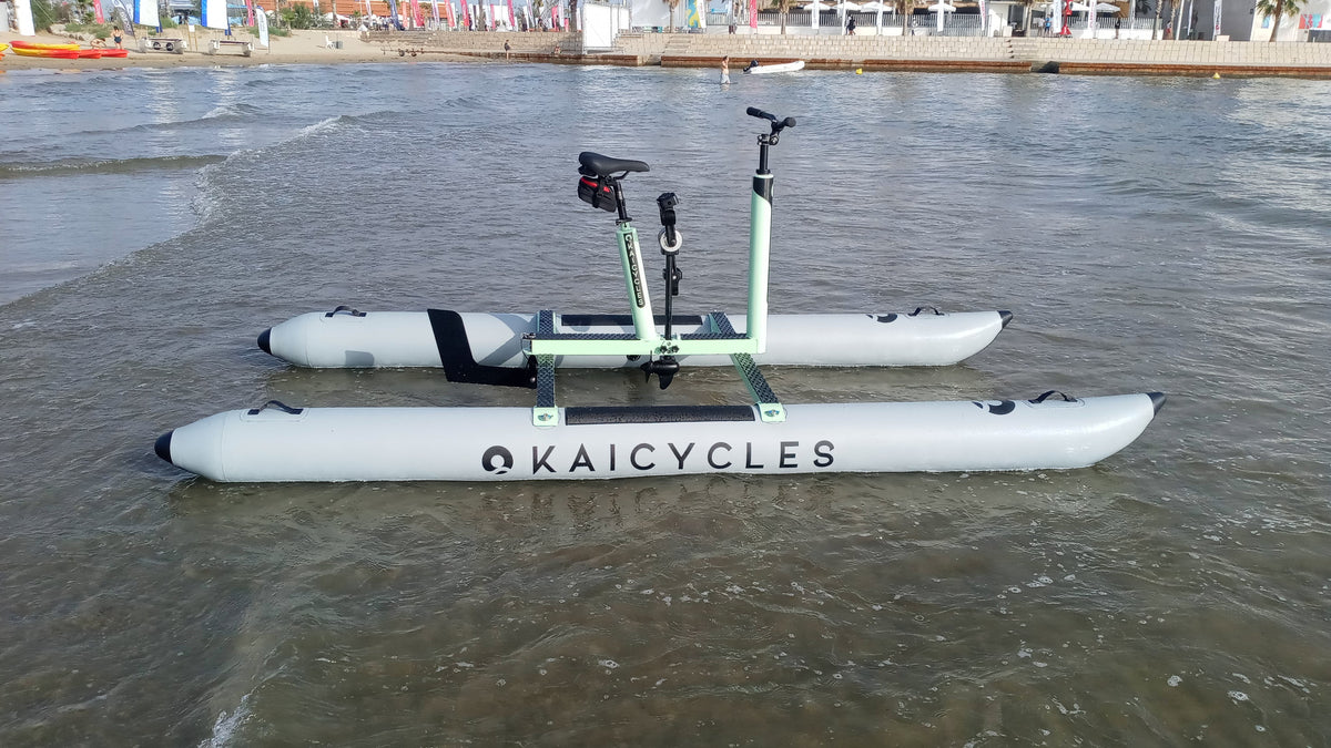 MAX Inflatable Water Bike – Portable Single-Rider Water Cycle
