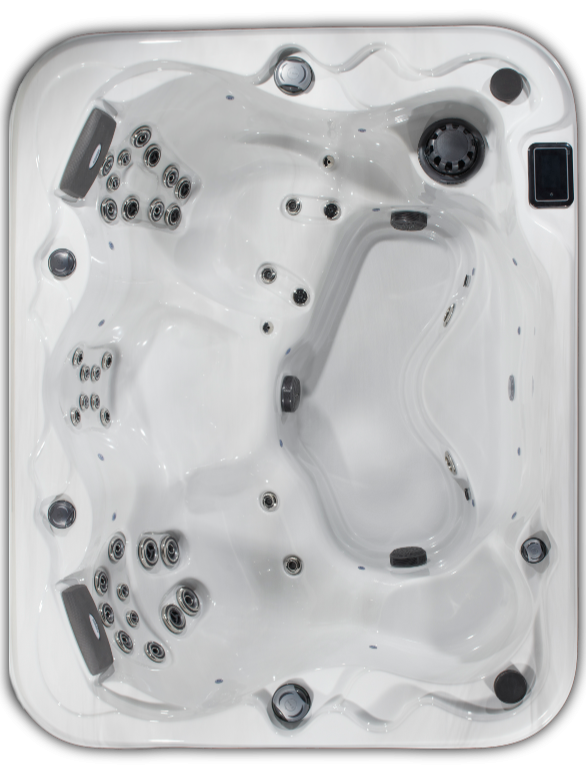 Colorado 4-Person Hot Tub Spa – Compact 5' × 7' Outdoor Spa