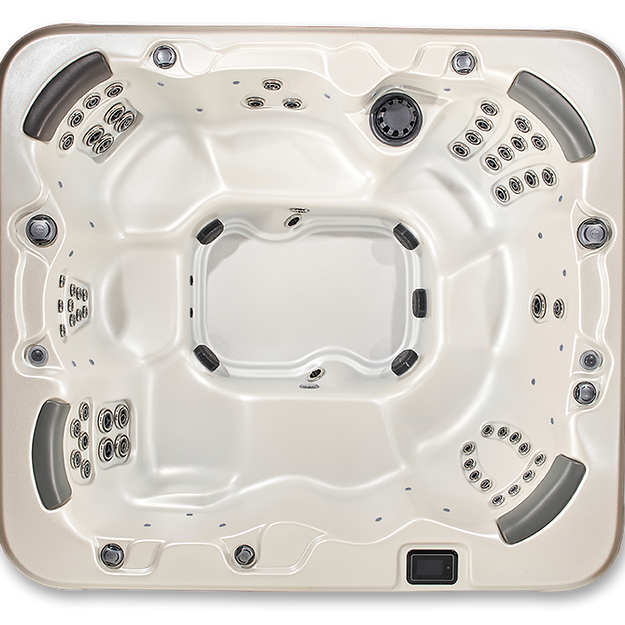 Alpine 7-Person Hot Tub Spa – Hydrotherapy Jets & LED Lighting