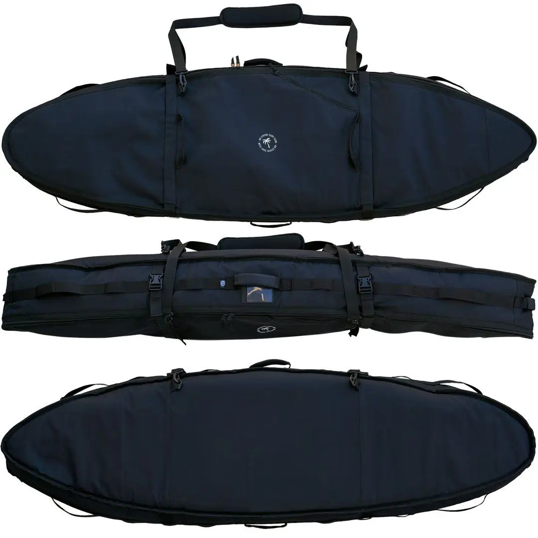 3-Surfboard Travel Bag – 10mm Padded Surfboard Travel Case