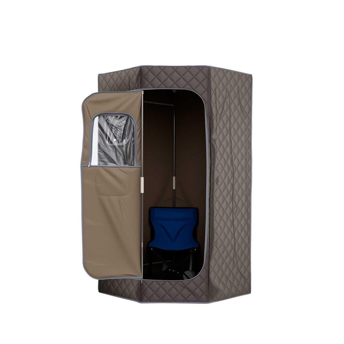 Portable Steam Sauna Tent – 800W Steamer, 3L Tank & Adjustable Temperature Control