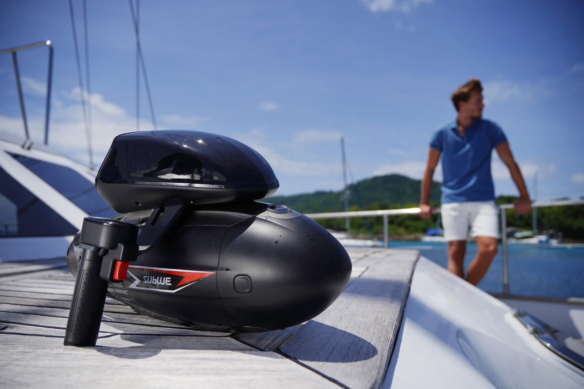 SUBLUE VAPOR Underwater Scooter – 6.21 MPH Pump-Jet Propulsion with Smart Dive Display