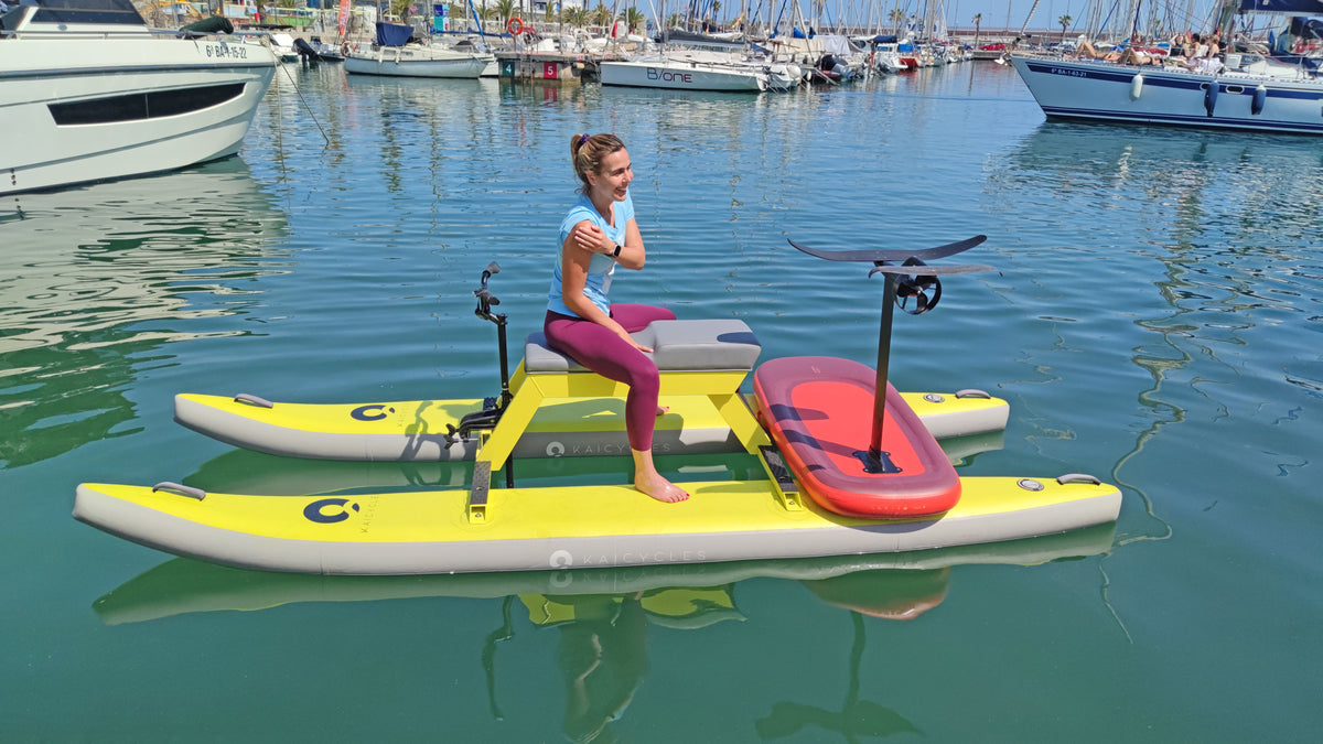 LUX Electric Water Scooter – 2-Person Inflatable Watercraft with KAHE POD 600
