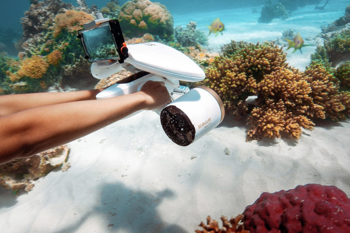 SUBLUE MixPro 2026 Underwater Scooter – 4.03 MPH, 3-Speed Control &amp; 60-Minute Runtime