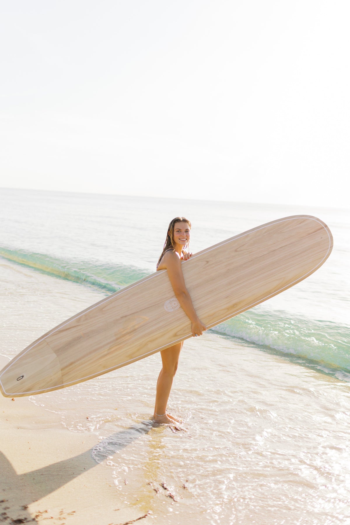 Just The Tip Noserider Longboard – Stable Traditional Surfboard for Cross-Stepping & Noseriding
