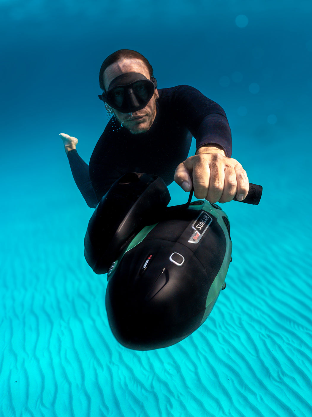 SUBLUE VAPOR Pro Underwater Scooter – 7.46 MPH Pump-Jet Performance with Dual Batteries