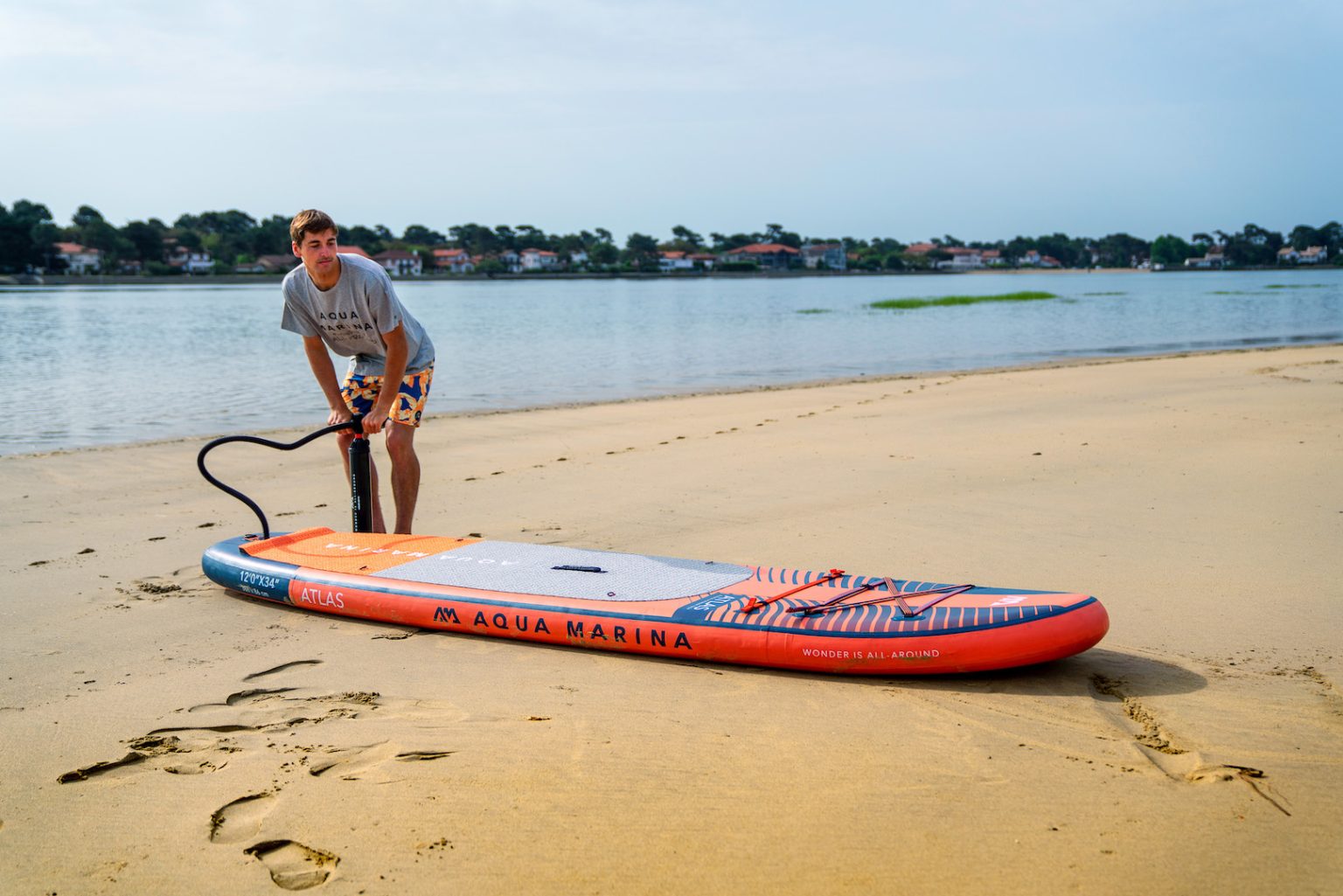 Atlas (Sky Glider) - Advanced All-around iSUP (3.66m/15cm) With Included Carbon/Fiberglass Hybrid PASTEL Paddle and Coil Leash
