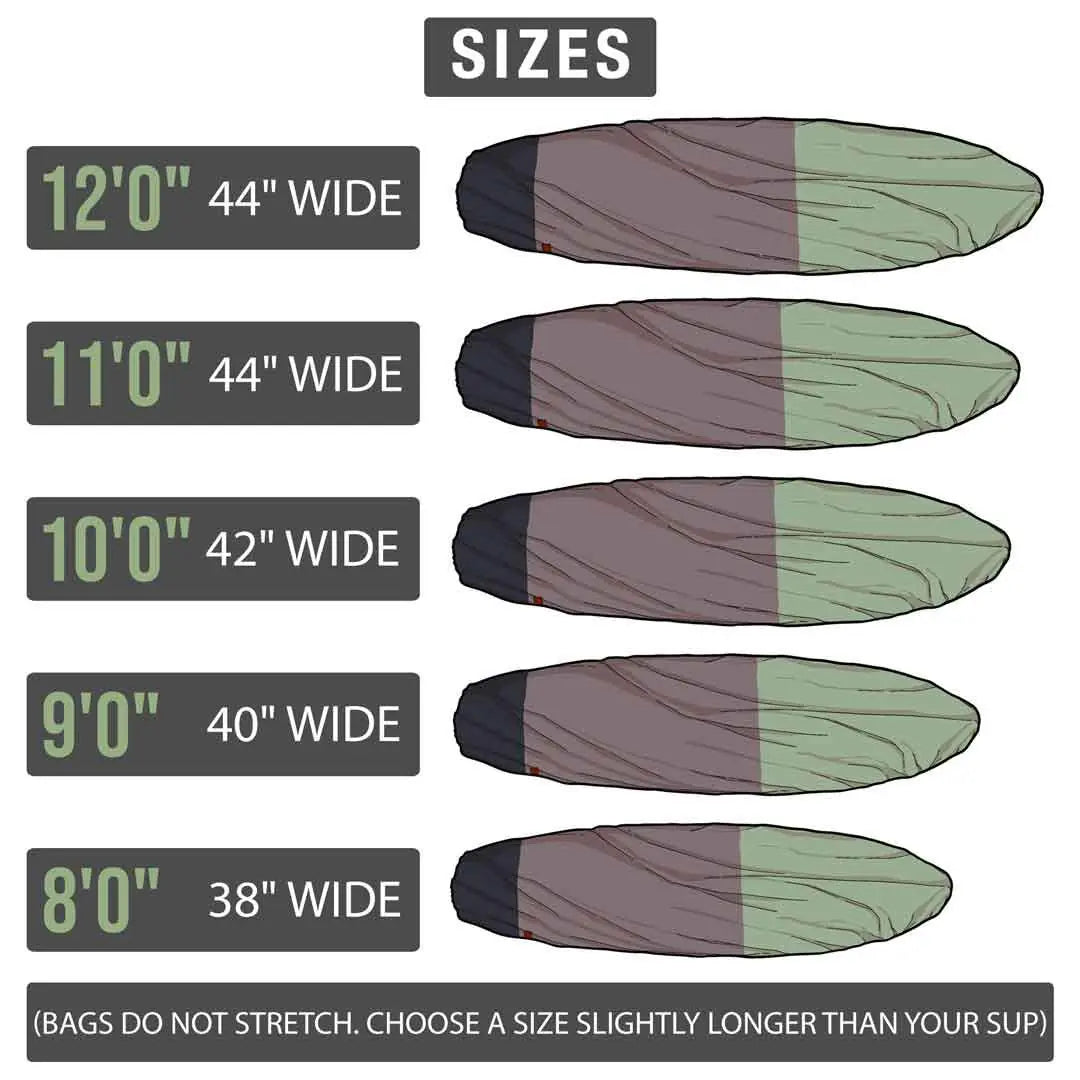 SUP Paddle Board Cover – Thick Cotton Canvas for Ding & UV Protection