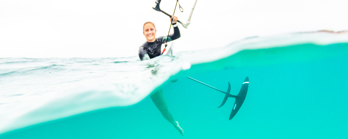 Cabrinha Double Agent DA850 Foil System – Forgiving Low-Aspect Hydrofoil with Fusion Hybrid Mast