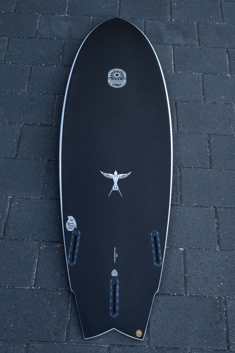 Swallow Fish Bomb Proof Tech Carbon Surfboard – High-Performance Fish, 26.7–36.2L