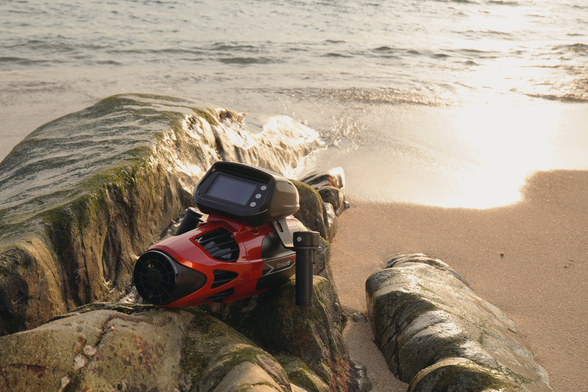 SUBLUE VAPOR Underwater Scooter – 6.21 MPH Pump-Jet Propulsion with Smart Dive Display
