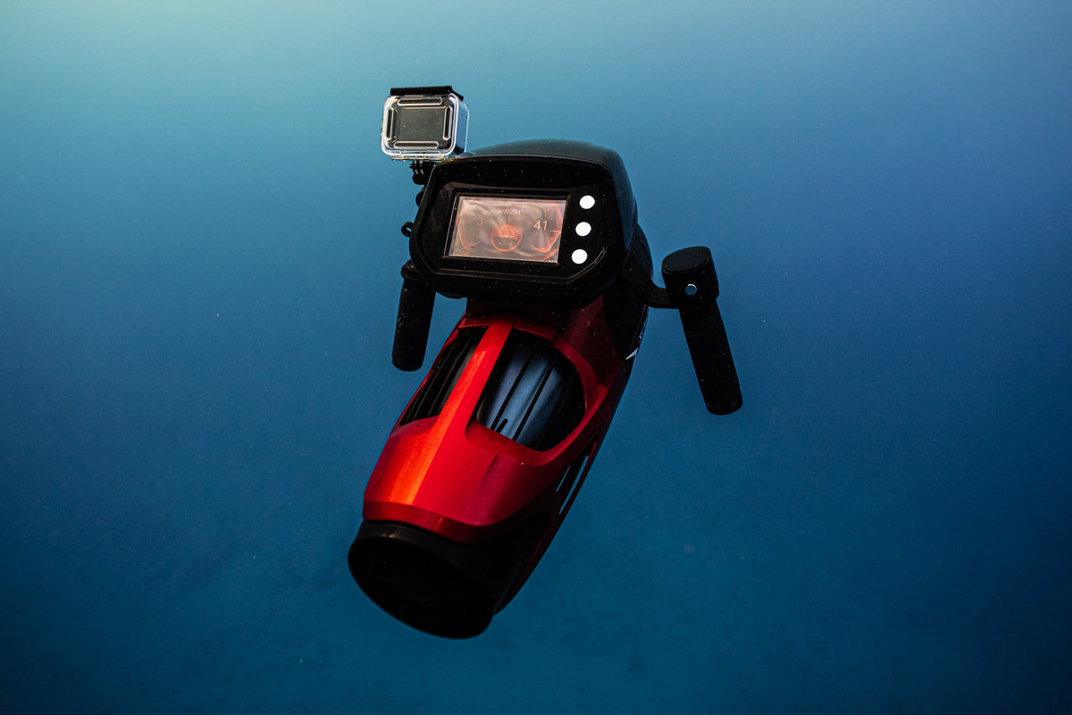 SUBLUE VAPOR Underwater Scooter – 6.21 MPH Pump-Jet Propulsion with Smart Dive Display
