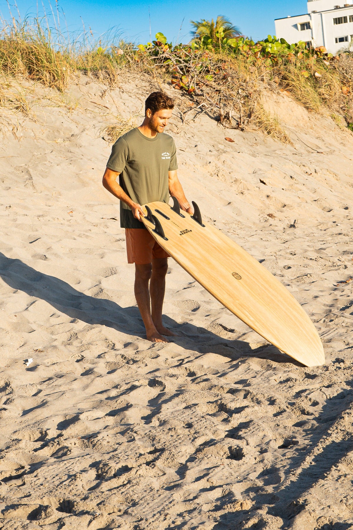 Summer Wind Small-Wave Surfboard – EPS & Paulownia All-Around Board with 5-Fin Setup