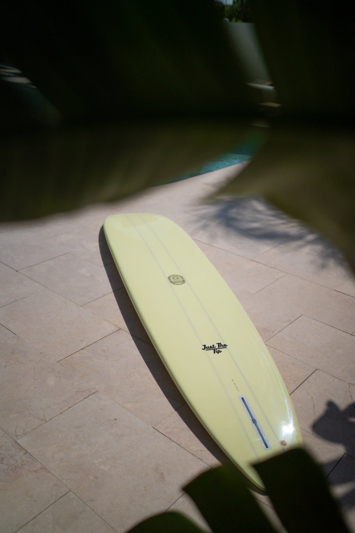 Just The Tip Noserider Longboard Surfboard – Forgiving 50/50 Rails, Wide Nose & Classic Longboard Flow