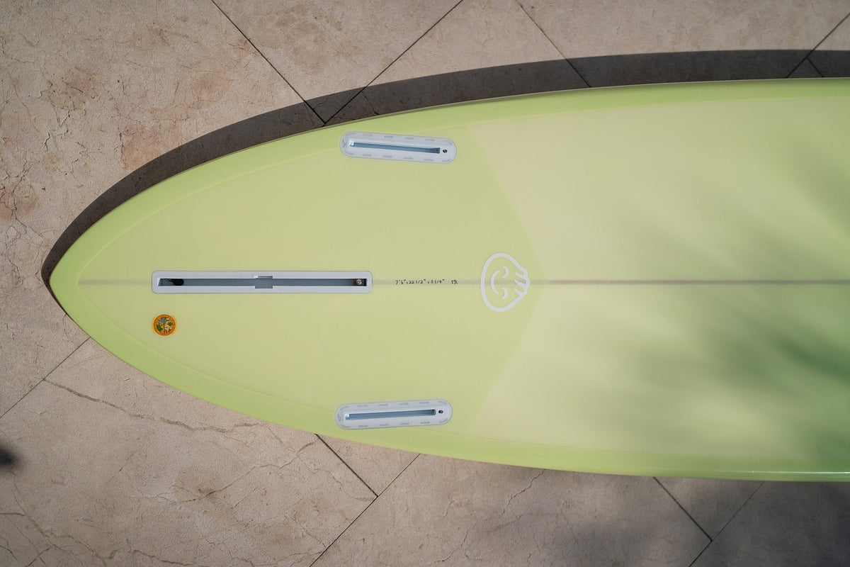 Dumplin Mid-Length Surfboard – High-Volume EPS Board, 55L–59L