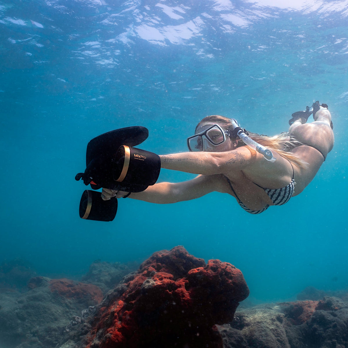 SUBLUE MixPro 2026 Underwater Scooter – 4.03 MPH, 3-Speed Control &amp; 60-Minute Runtime