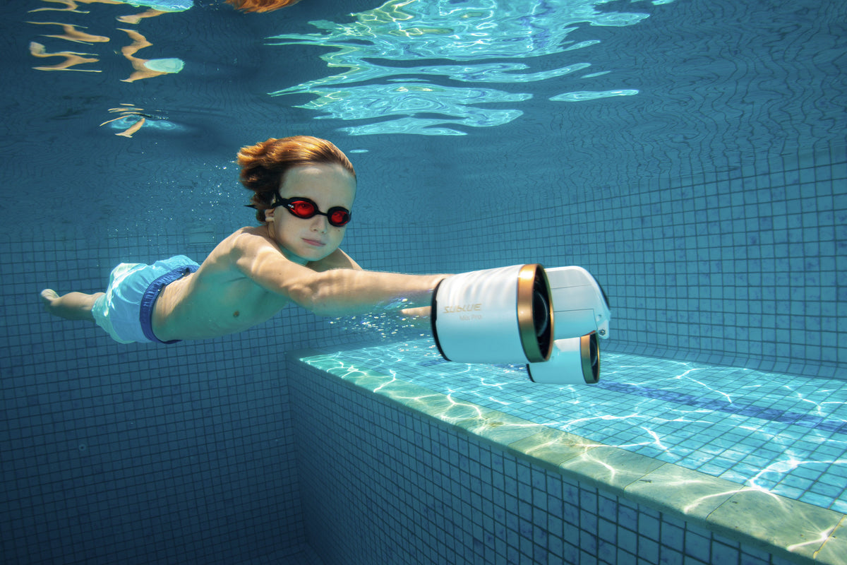 SUBLUE MixPro 2026 Underwater Scooter – 4.03 MPH, 3-Speed Control &amp; 60-Minute Runtime