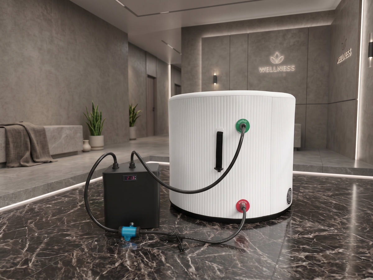 1/2 HP Cold Plunge Water Chiller – Compact Electronic Chiller for Indoor & Outdoor Ice Baths