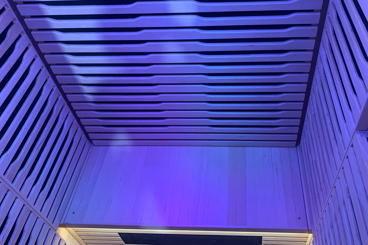 Blisspod Helsinki Deluxe Infrared Sauna – Full Spectrum & Red-Light Panel for Two