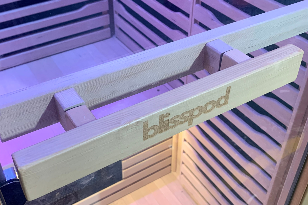 Blisspod Helsinki Deluxe Infrared Sauna – Full Spectrum & Red-Light Panel for Two