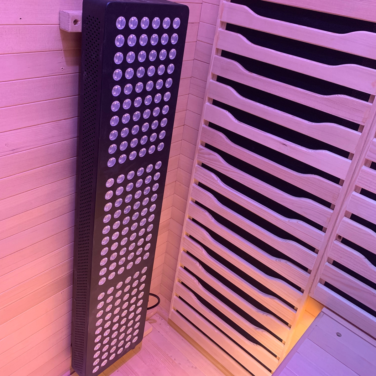 Blisspod Helsinki Deluxe Infrared Sauna – Full Spectrum & Red-Light Panel for Two