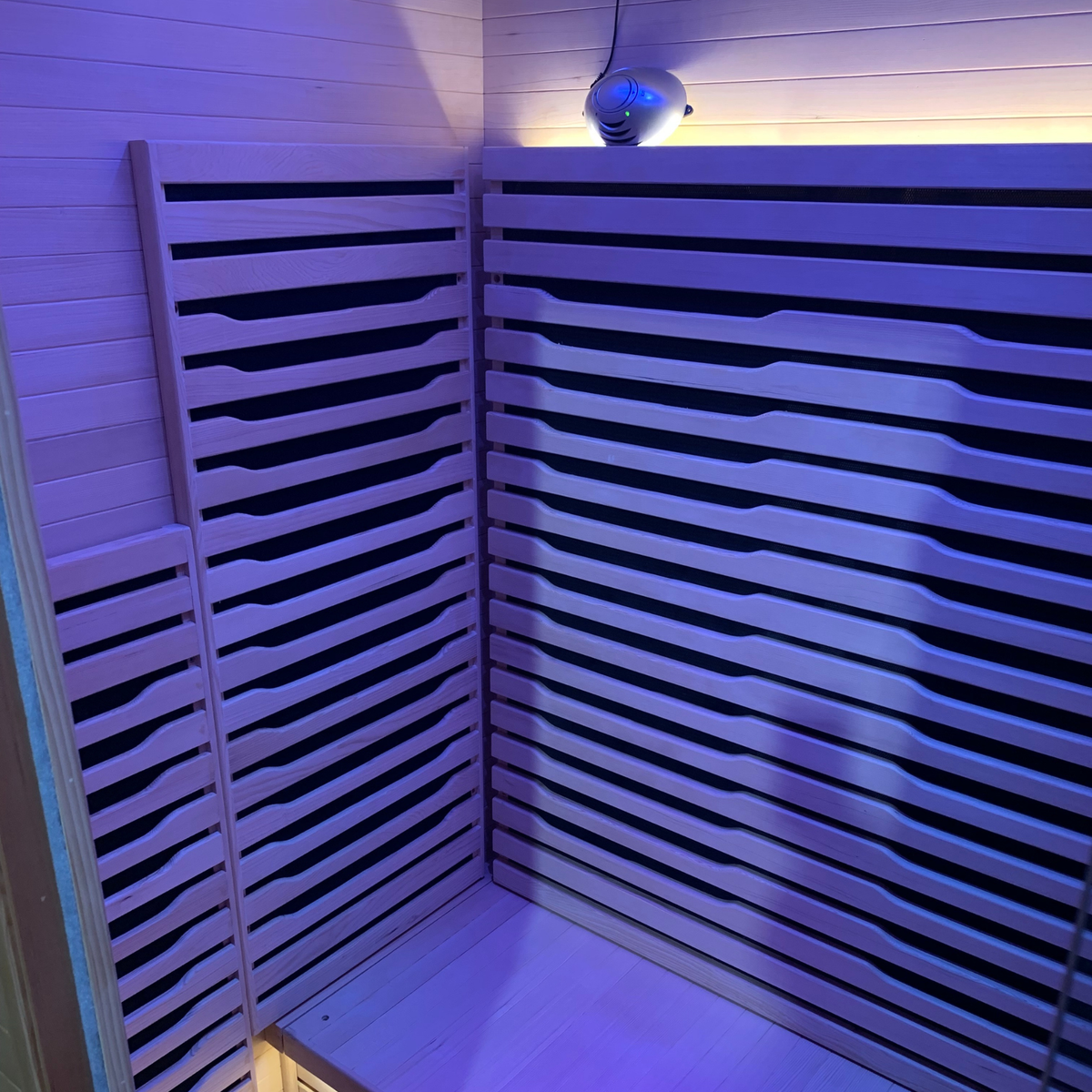 Blisspod Helsinki Deluxe Infrared Sauna – Full Spectrum & Red-Light Panel for Two