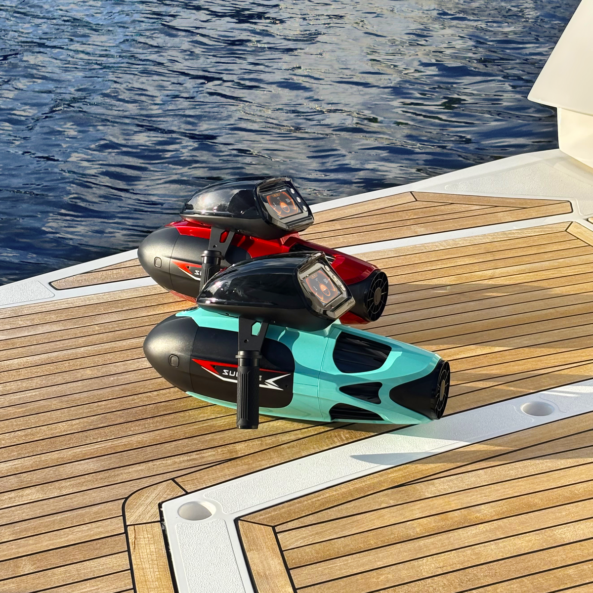 SUBLUE VAPOR Underwater Scooter – 6.21 MPH Pump-Jet Propulsion with Smart Dive Display