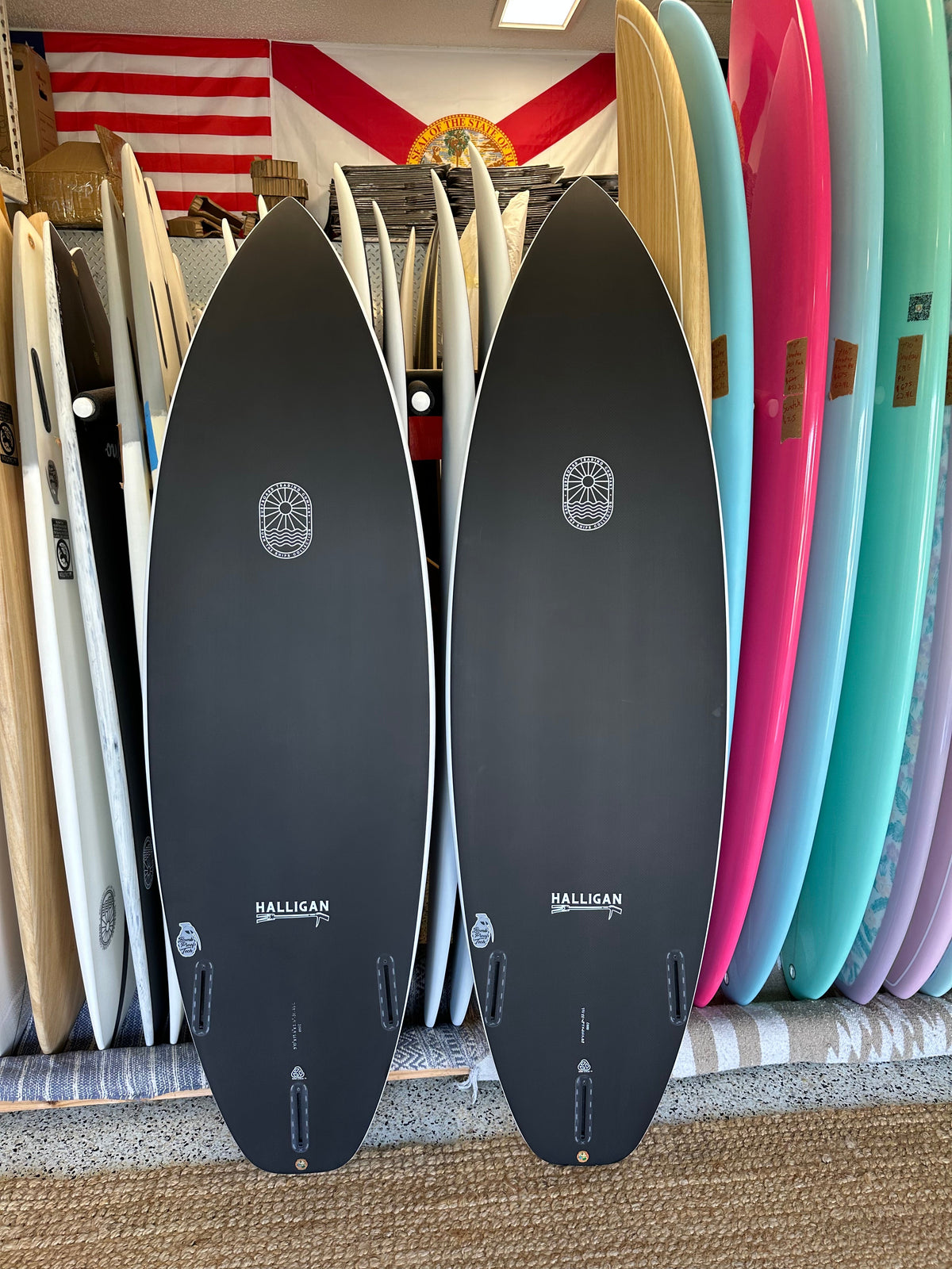 The Halligan Shortboard Surfboard – High-Performance EPS & Carbon BPT Shortboard for Medium to Large Waves