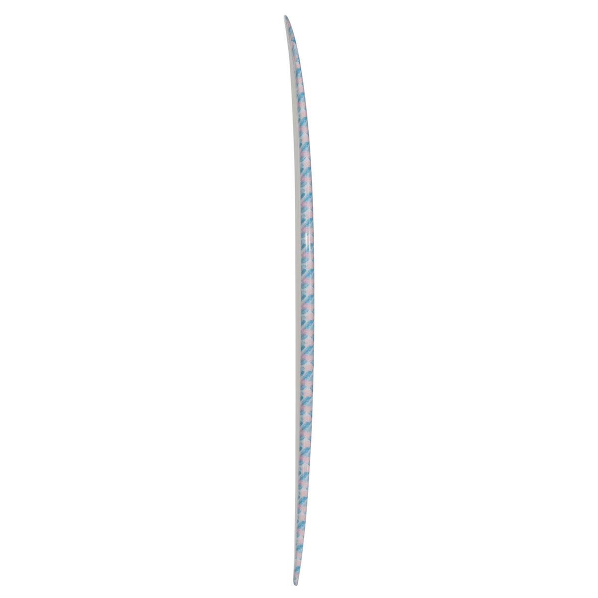 The Baby Log Beginner Longboard Surfboard – Floral Blue - Ships 10/16/26