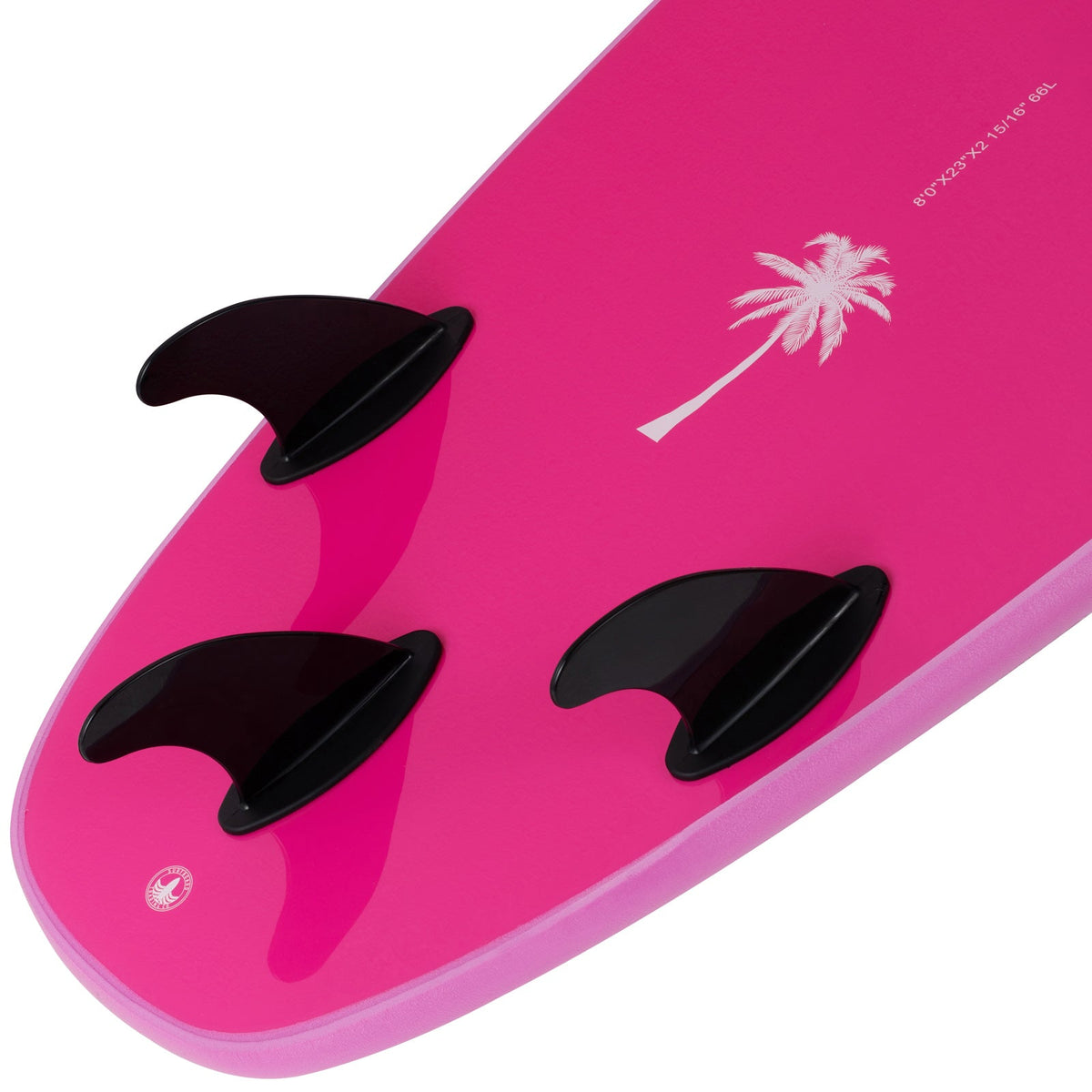 8' Party Wave Soft Top Surfboard – 8'0", 66L