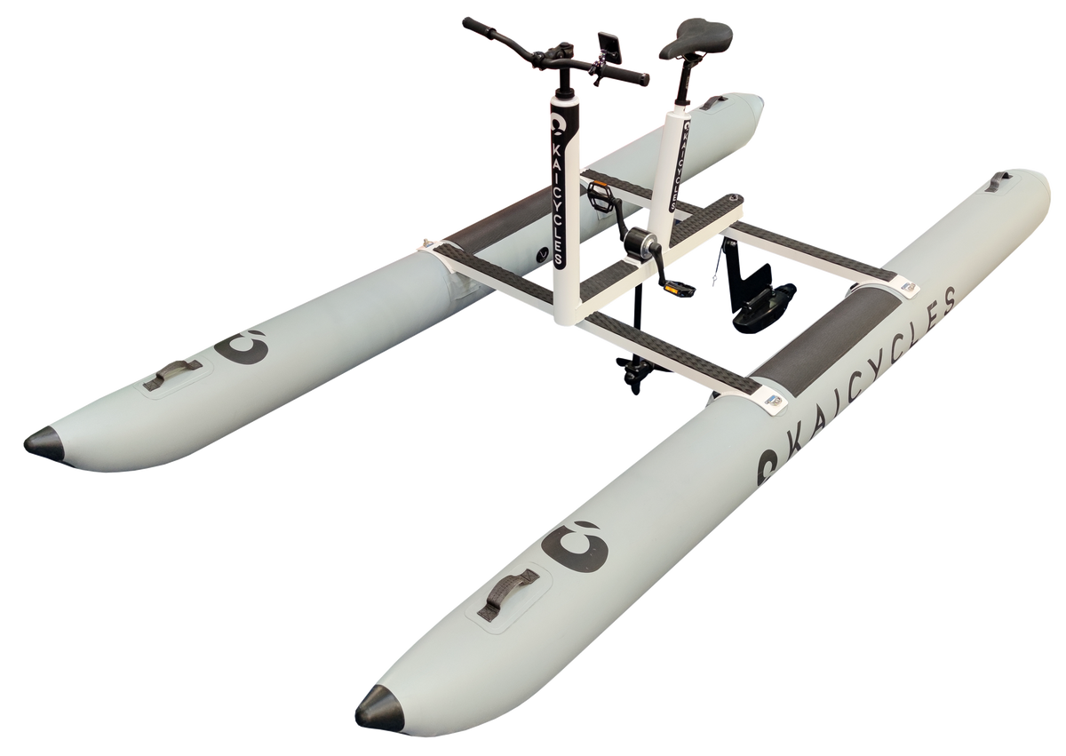 MAX Inflatable Water Bike – Portable Single-Rider Water Cycle