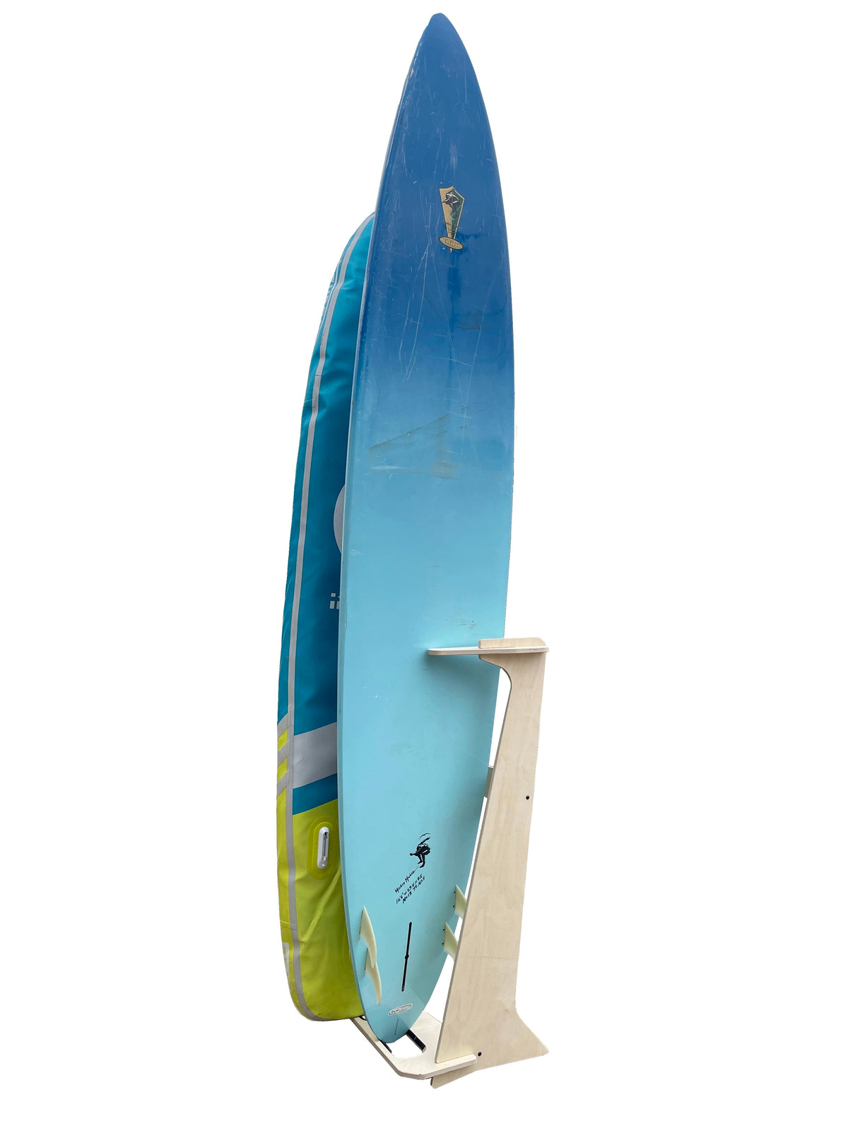 Pacifica XL Freestanding SUP Rack – Baltic Birch Paddleboard Storage & Display Rack