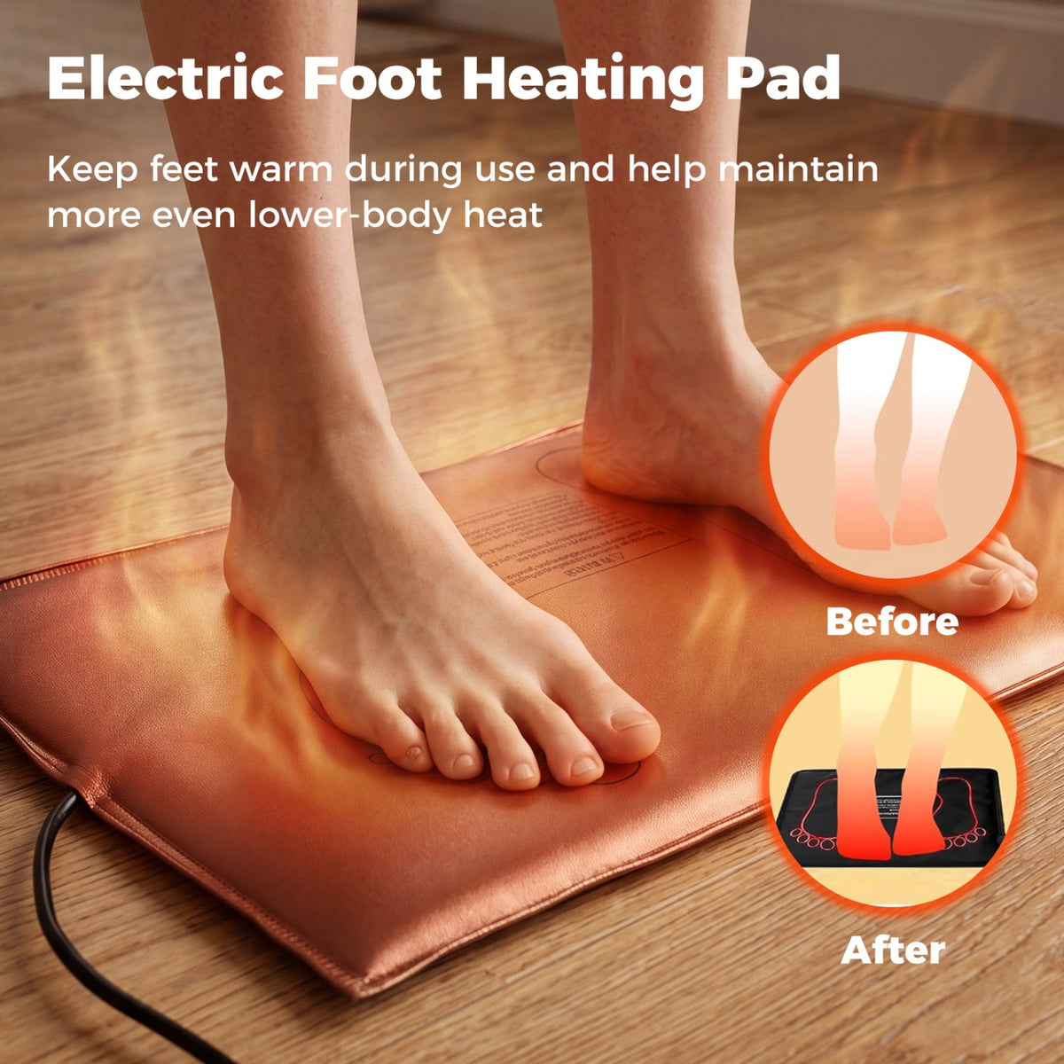 Portable Far-Infrared Sauna Tent – Carbon Heaters, Heated Foot Pad & Adjustable Controls