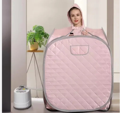 Panoramic Round Outdoor Sauna – Curved Glass Front, Custom Sizing & Complete Heating Package