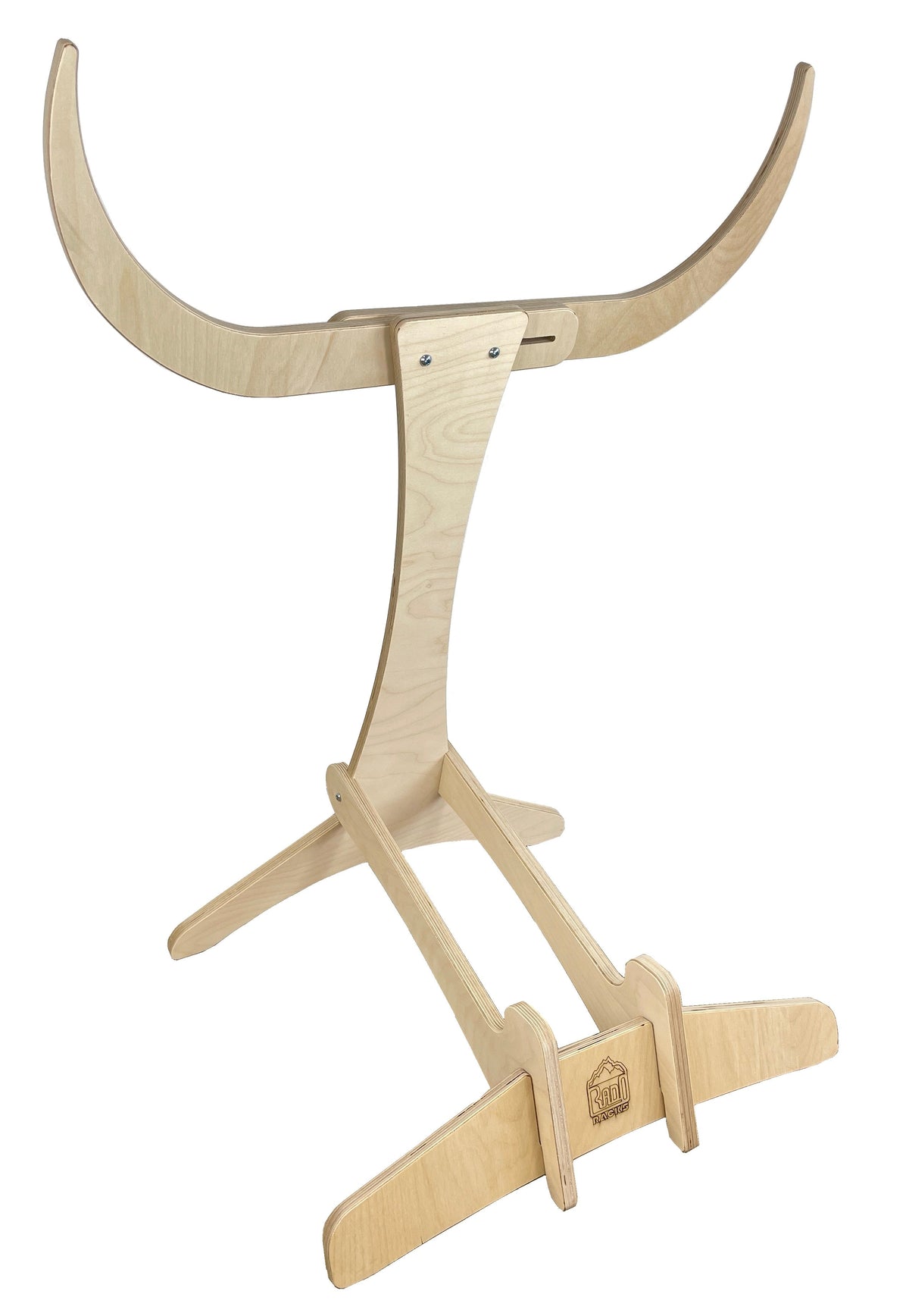 Shaka XL Surfboard & SUP Rack – Adjustable Baltic Birch Display Stand for Large Boards