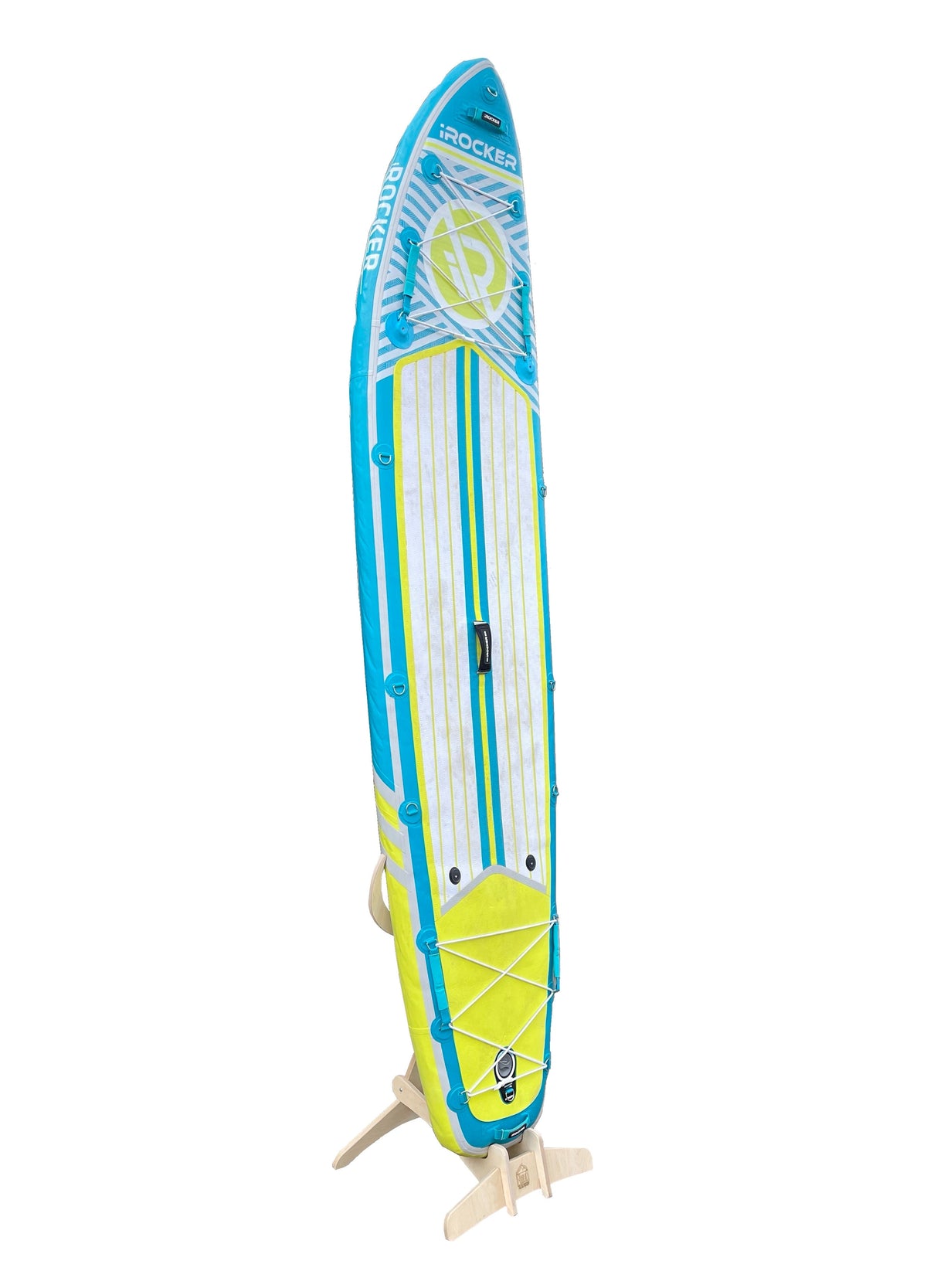 Shaka XL Surfboard & SUP Rack – Adjustable Baltic Birch Display Stand for Large Boards