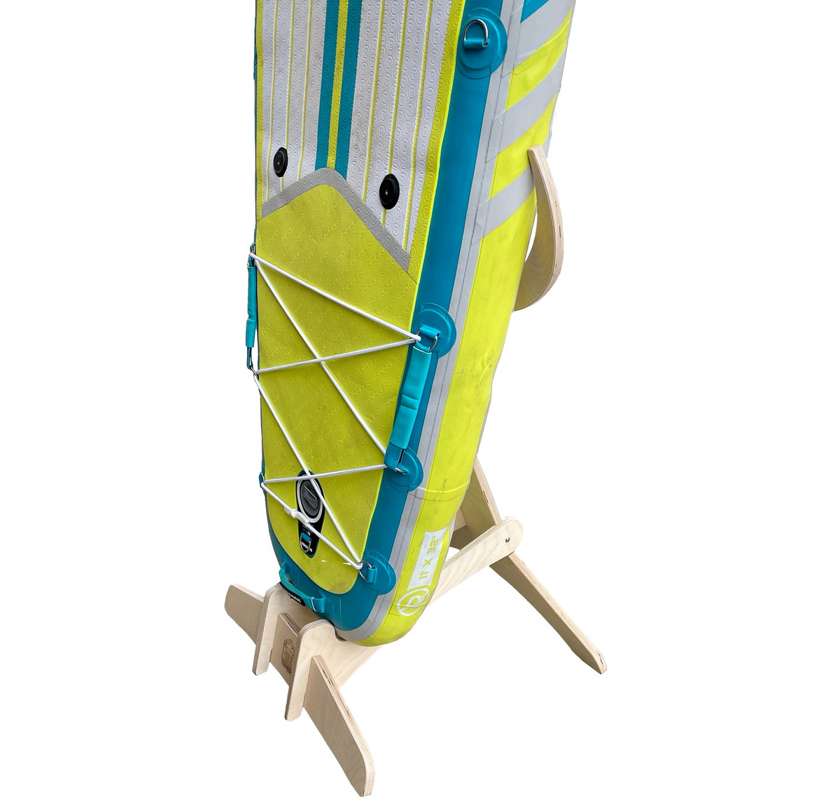 Shaka XL Surfboard & SUP Rack – Adjustable Baltic Birch Display Stand for Large Boards